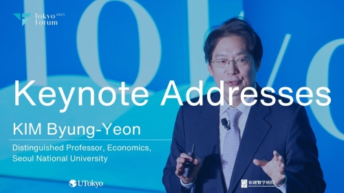 Day 1 | KIM Byung-Yeon | Keynote Addresses | Tokyo Forum 2025